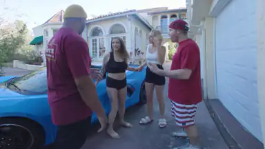 Stepsister Borrows the Vette