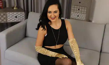 Bonnie in Black Dress