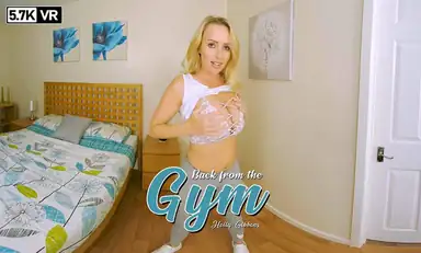 Zurück aus dem Fitnessstudio