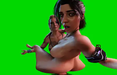 Claire Redfield Having Ffm 3some Dp with Meredith Stout and V at Motel Cyberpunk a Xxx Parody Passthrough