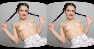 Lass das Schätzchen auf deinem Gesicht sitzen