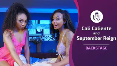 Backstage mit September Reign und Cali Caliente