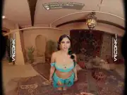VR Conk: Jasmin & Aladdin Porno-Parodie mit der heißen Sophia Leone im VR-Porno
