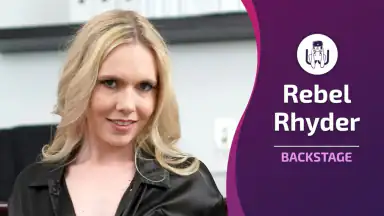 Backstage mit Rebel Rhyder