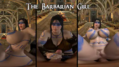Das Barbaren-Mädchen