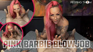 Sammie Thomas Pink-Barbie-Blowjob