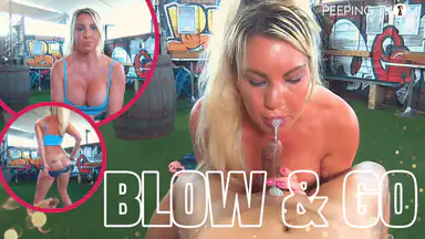 Chloe Gapewhore Blow and Go