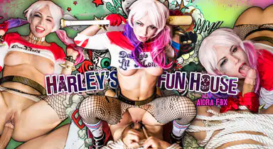 Harleys Fun House VR Porn Parody Aidra Fox
