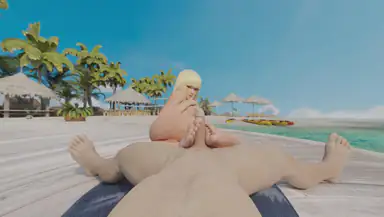Tekken Lili Rochefort Footjob