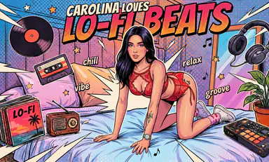 Lo Fi Beats Carolina Loves Lo Fi Beats VR Porn Music Mix by Fap VR