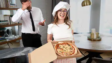 Pizza mit extra Fleisch Vt7ii