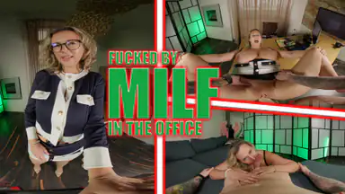 Die Kollegin ist eine geile MILF