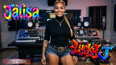 Jalisa AKA Lucky J zeigt dir ihren Bubble-Booty
