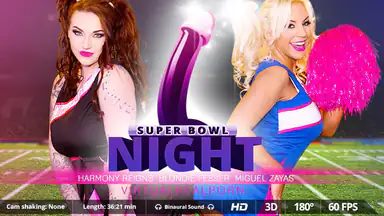 Super Bowl Night Interracial BBW Threesome Hardcore
