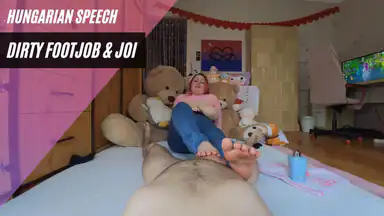 Ungarische Sprache, schmutziger Fußjob, Joi