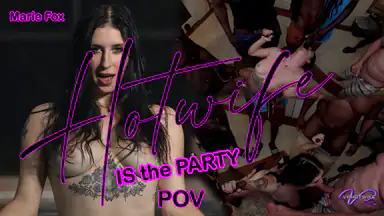 Marie Foxs Mund ist die Party