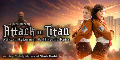 Attack on Titan Mikasa Ackerman und Historia Reiss – eine Pornoparodie