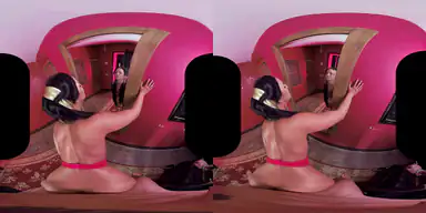 Magischer Apfel verwandelt die nette, schüchterne Amirah Adara als Jasmine in eine nymphomane Schlampe