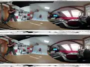 Teen Sarah Mädchen-Fotoshooting vor der Whitebox-Masturbations-VR-Szene 3DVR360 UD