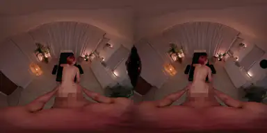 VR pornnow 180° Feature: Dolly Dyson Squirt-Massage