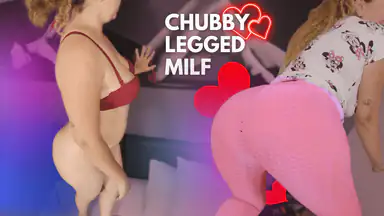 Chubby Legged Milf Wild Ass
